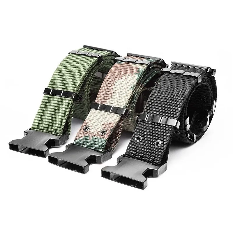 Hochleistungs-OEM-ODM-justierbarer kundenspezifischer Gürtel-Kampf-im Freiennylon-Polyester-Gurtband-taktischer Mil-Art-Gürtel