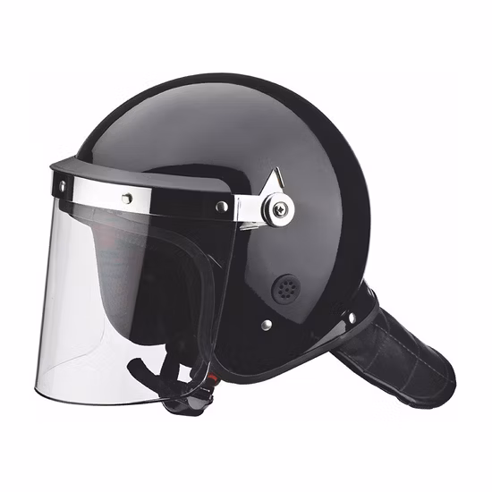 Polizei Ang Military Anti-Riot-Helm mit Eisengitter-Schutzarmee