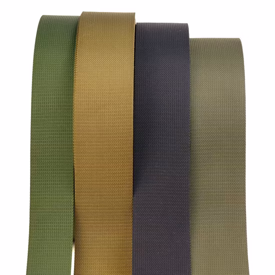Taktischer Outdoor-Gürtel, Nylonimitat, Armee-Stil, 3,8 cm, grün, für Outdoor-Sportarten, Nylon-Gurtband